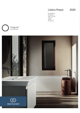 ideal standard - listino 2025